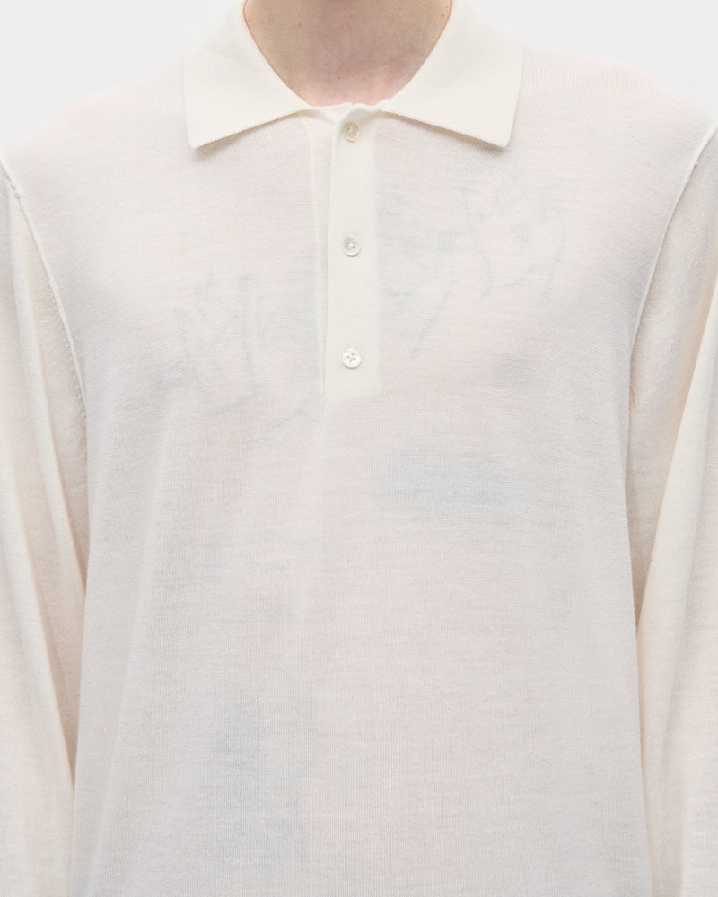 Polo 16GG Wool 002 Off White