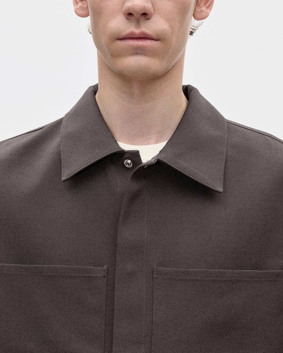 Work Shirt Wool Canvas 067 Rock