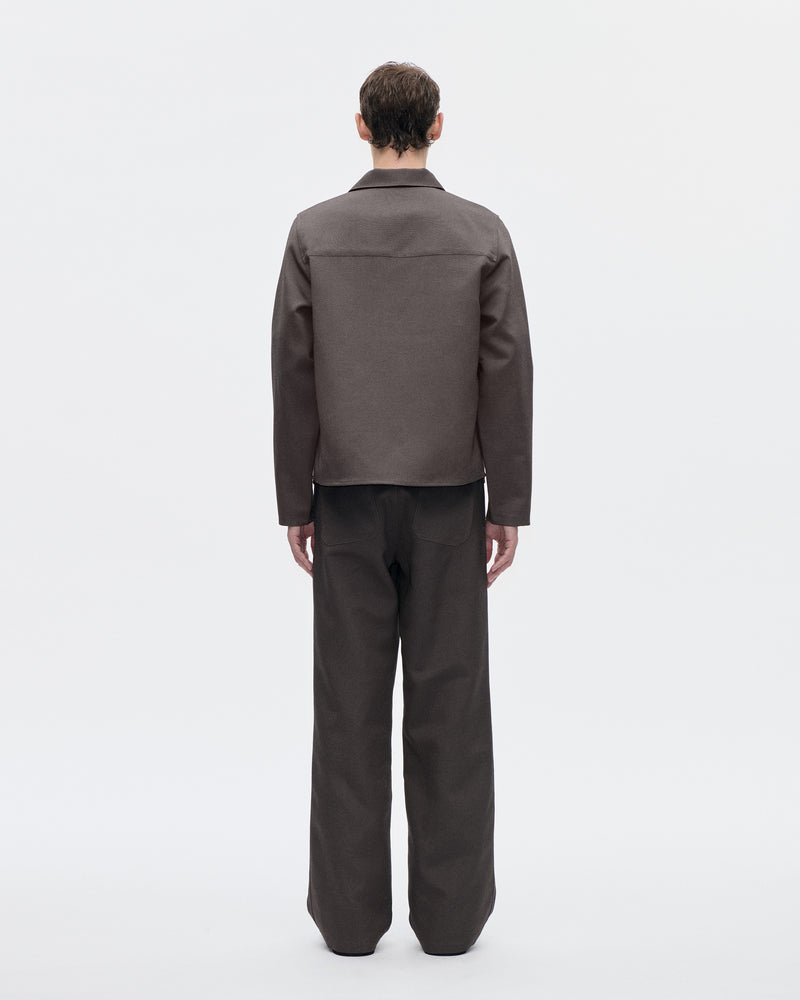 Work Shirt Wool Canvas 067 Rock