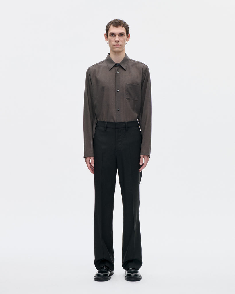 Dress Trouser Fine Wool 084 Peat