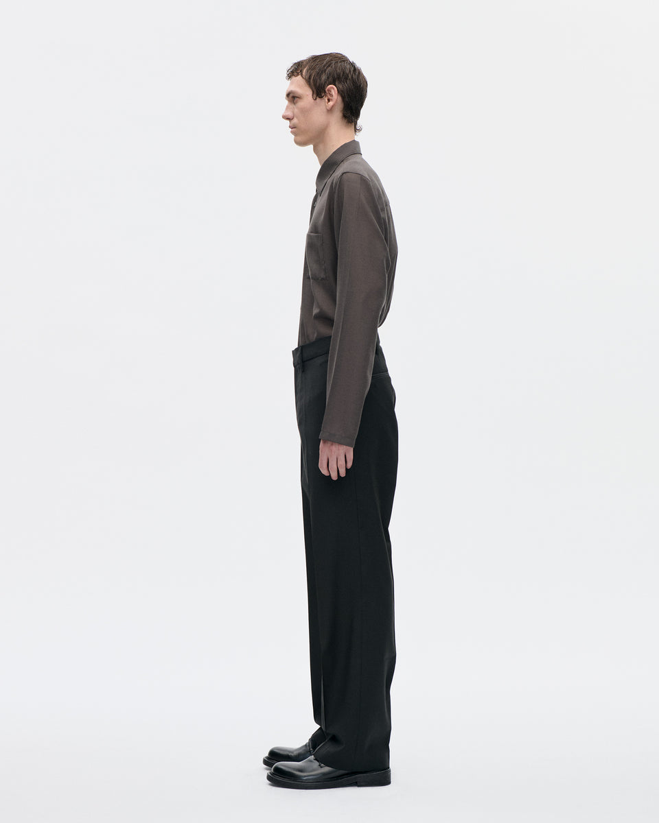 Dress Trouser Fine Wool 084 Peat