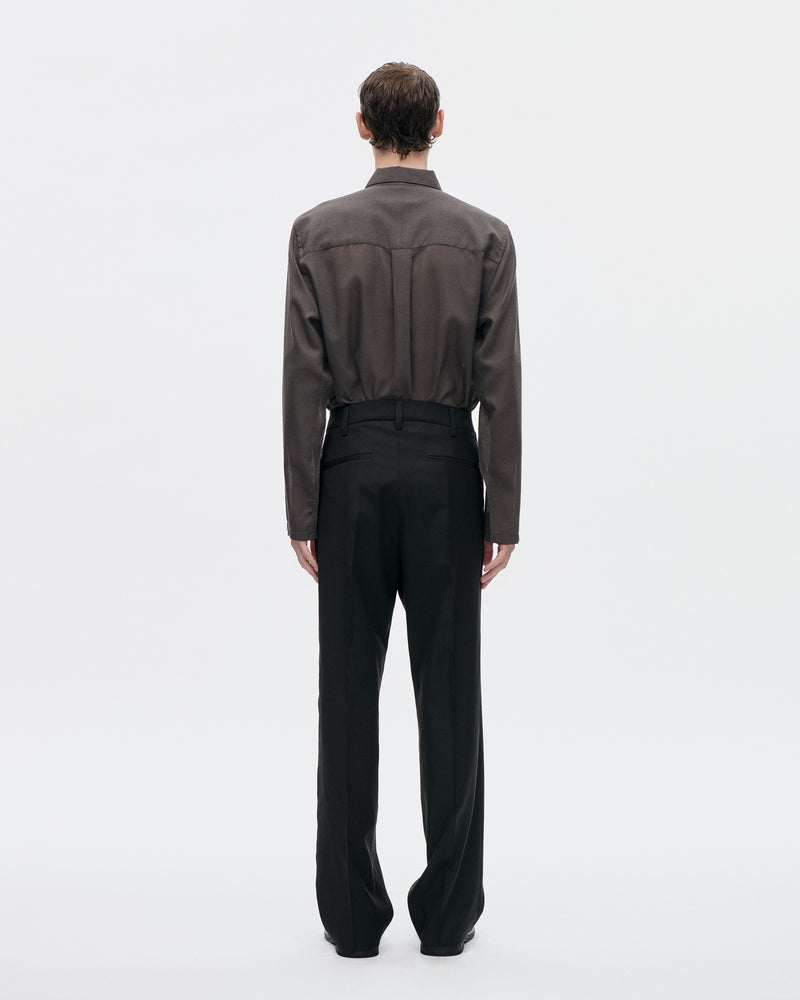 Dress Trouser Fine Wool 084 Peat