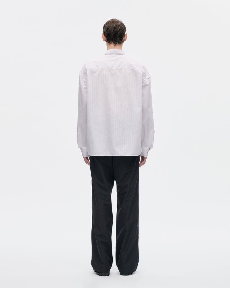 Sleepy Shirt Luxor 075 Maroon Check