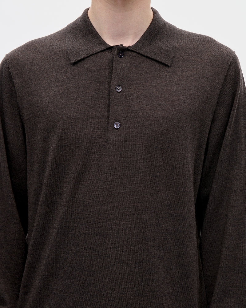 Polo 16GG Wool 066 Chocolate