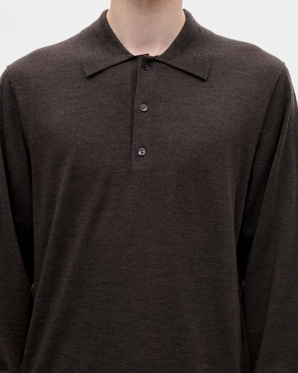 Polo 16GG Wool 066 Chocolate
