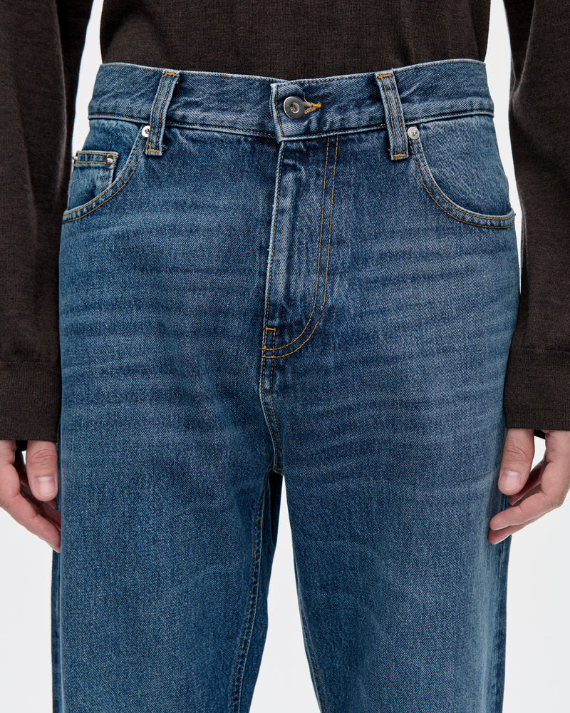 5 Pocket 14 OZ 058 Indigo Bleach