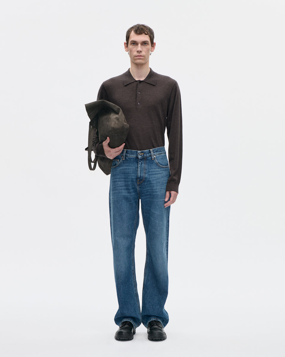 5 Pocket 14 OZ 058 Indigo Bleach