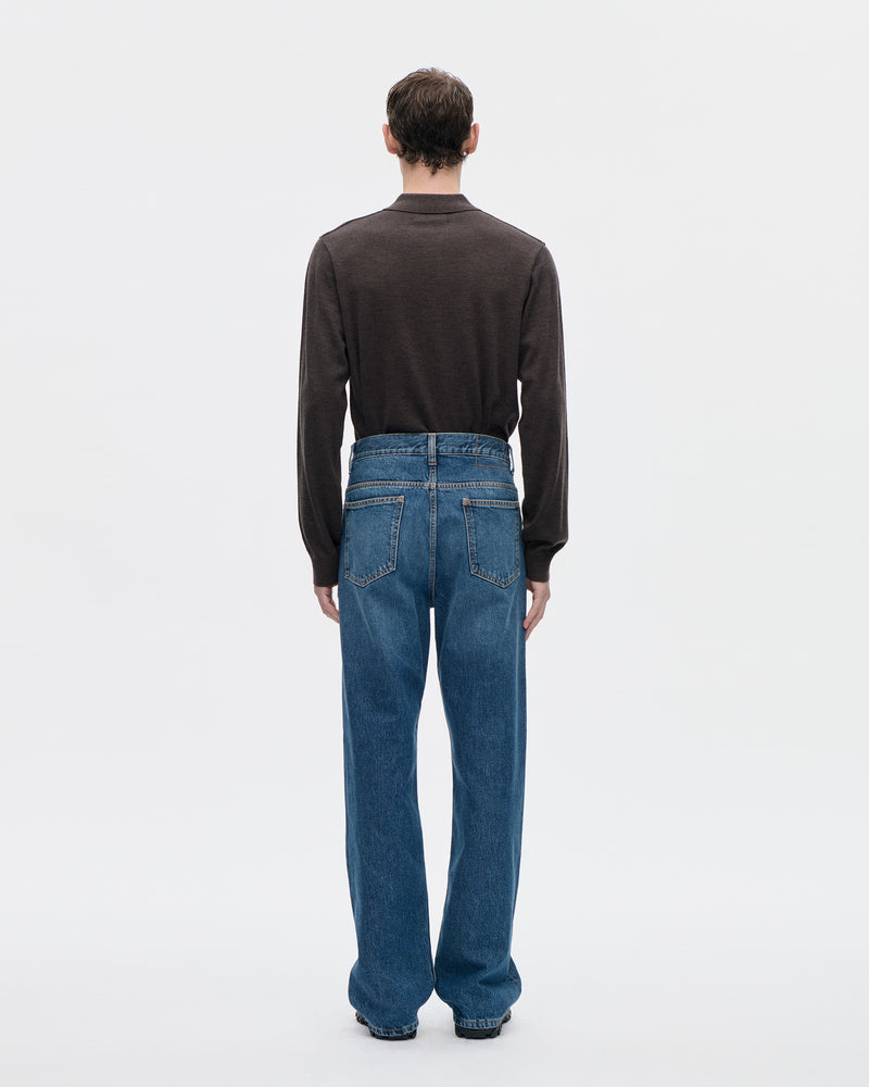 5 Pocket 14 OZ 058 Indigo Bleach