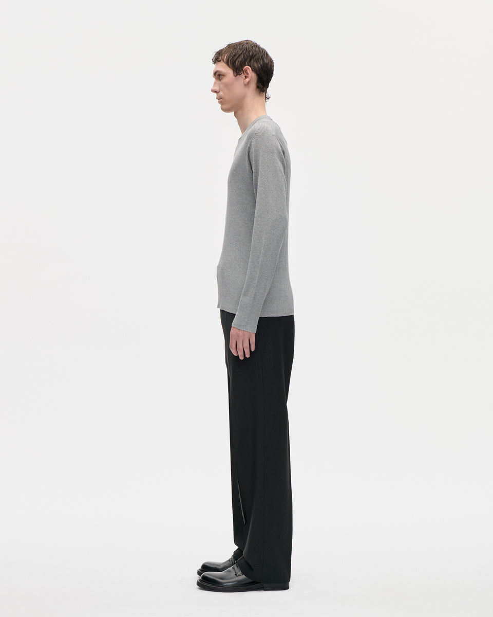 Torso Rib Crew Silco 081 Grey