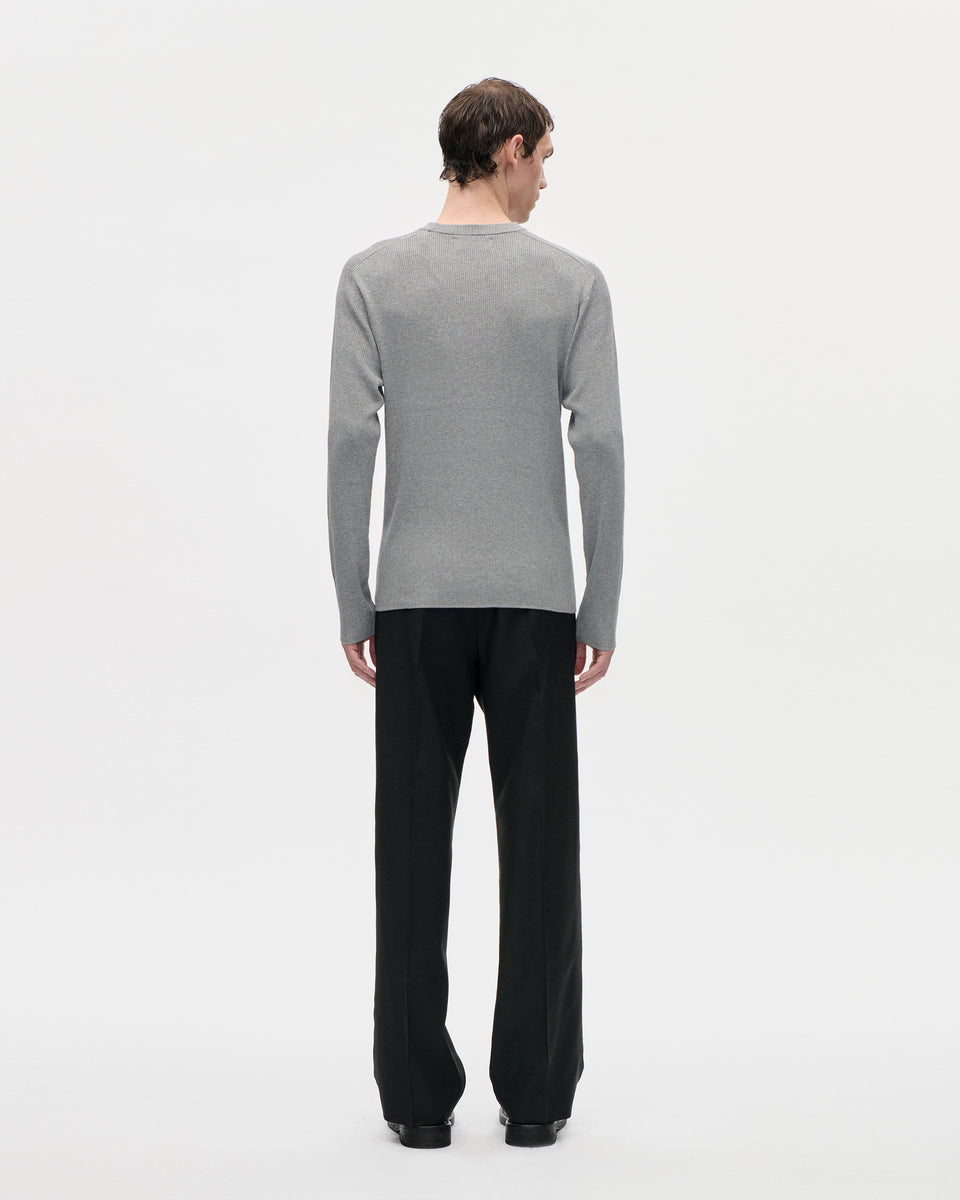 Torso Rib Crew Silco 081 Grey