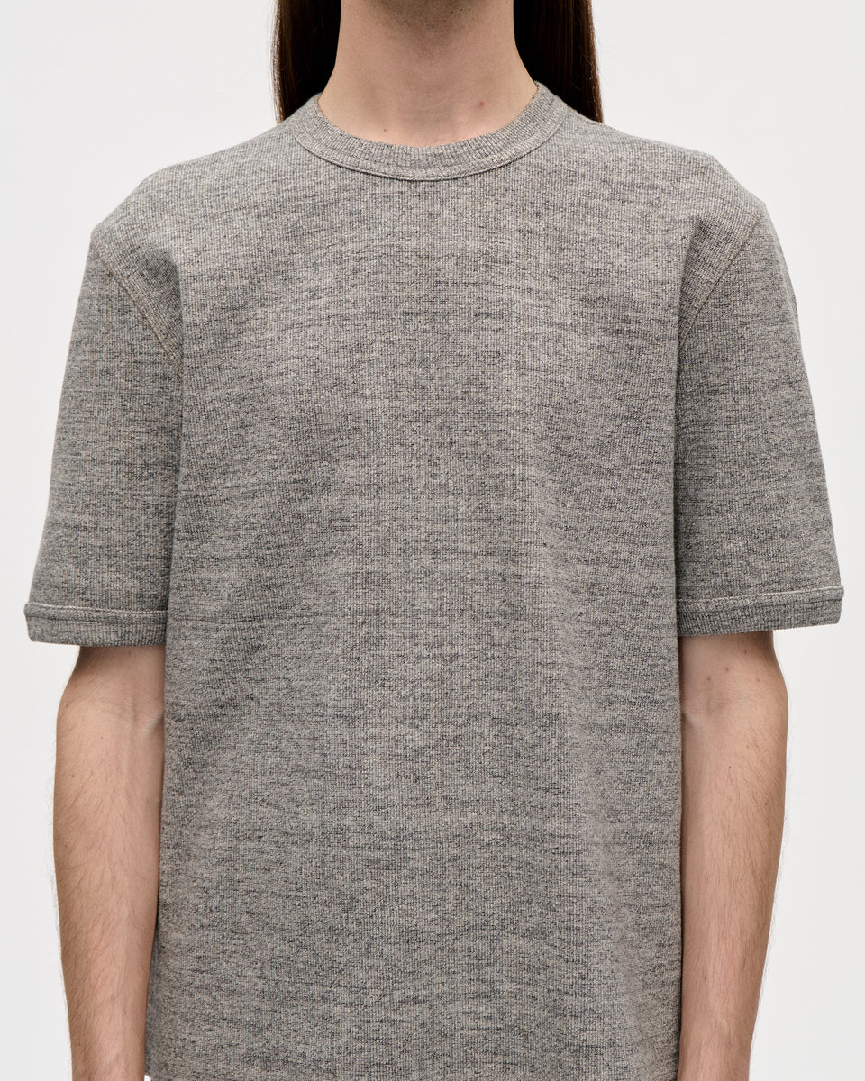Gym Tee Cotton Rib 081 Grey