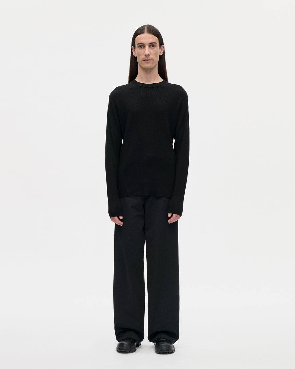 Torso Rib Crew Silco 009 Black