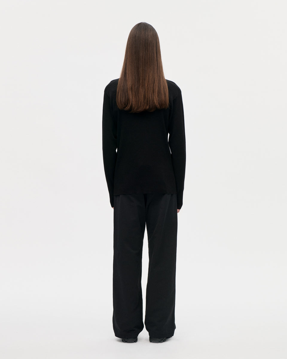 Torso Rib Crew Silco 009 Black