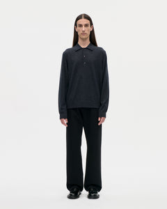 Polo 16GG Wool 008 Charcoal