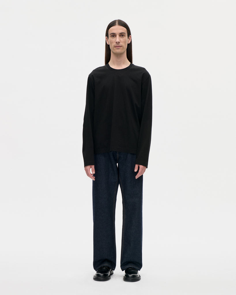 Seam Tee LS 140 009 Black