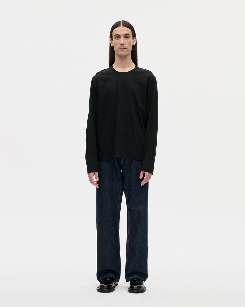 Seam Tee LS 140 009 Black