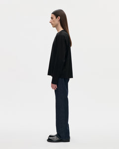 Seam Tee LS 140 009 Black