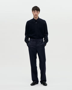 Dress Trouser Flannel Wool 053 Midnight