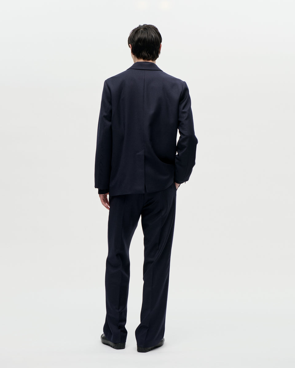 Soft Blazer Flannel Wool 053 Midnight