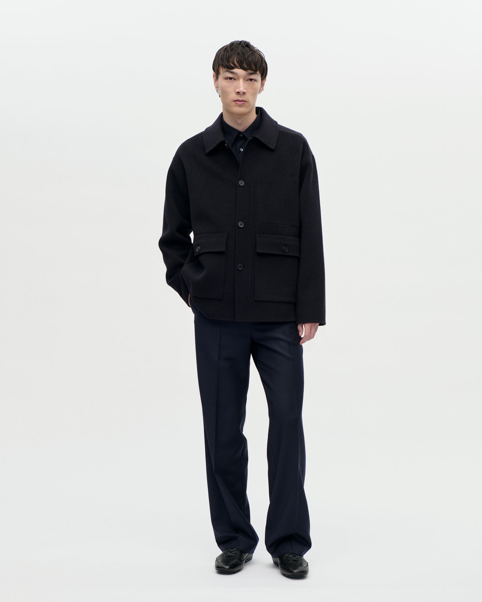 Naval Jacket Woolcash 053 Midnight