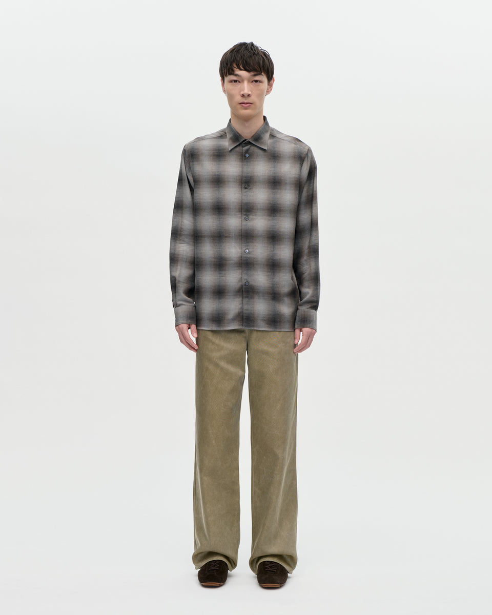 Volume Shirt Cash Check 064 Stone