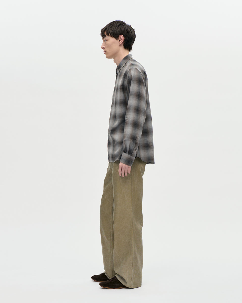 Volume Shirt Cash Check 064 Stone