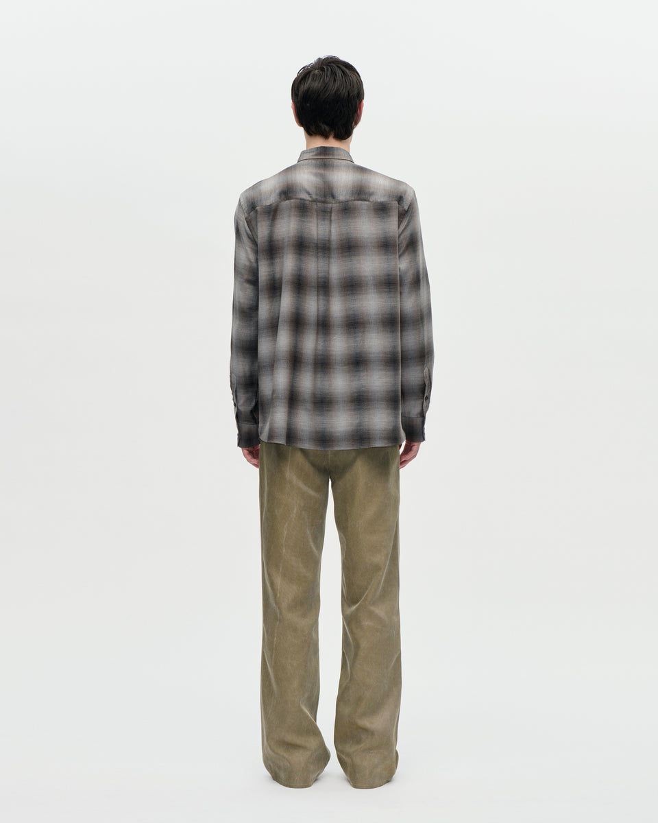 Volume Shirt Cash Check 064 Stone