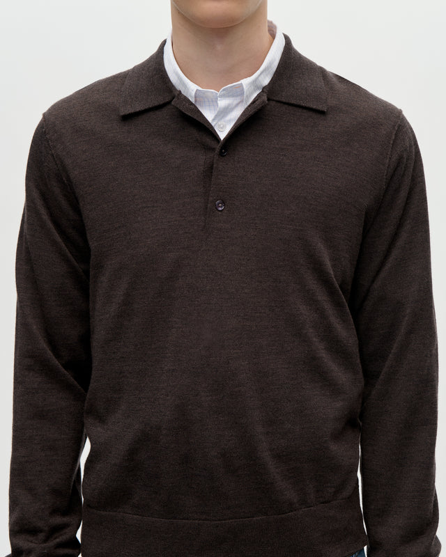 Polo 16GG Wool 066 Chocolate – BERNERKUHL.COM