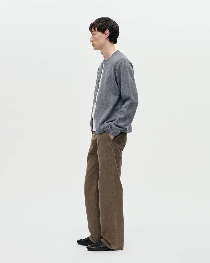 Cardigan Boiled Wool 083 Light Grey