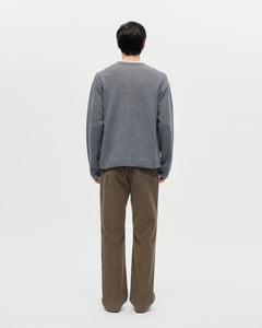 Cardigan Boiled Wool 083 Light Grey