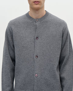 Cardigan Boiled Wool 083 Light Grey