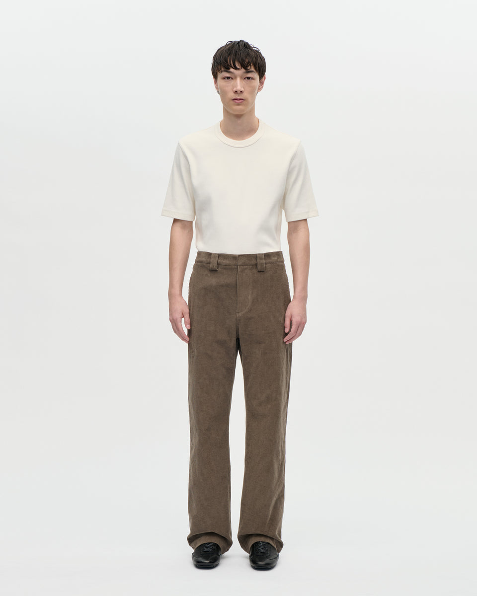 Night Trouser Dyed Cord 064 Stone