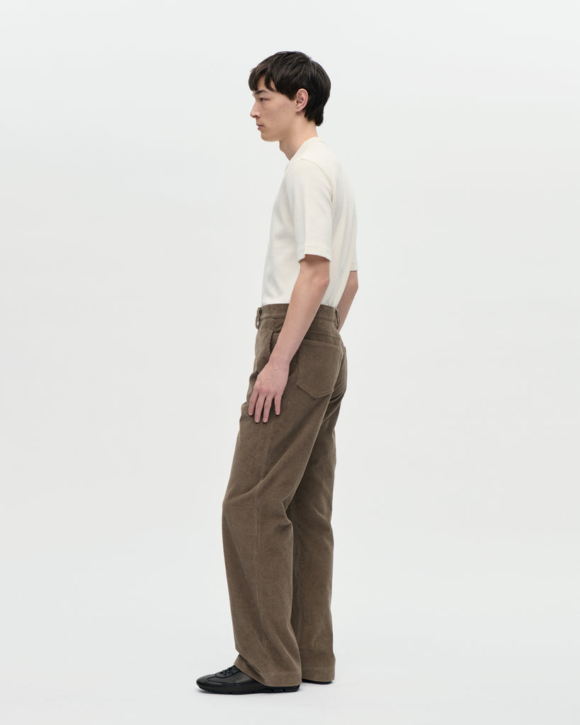 Night Trouser Dyed Cord 064 Stone