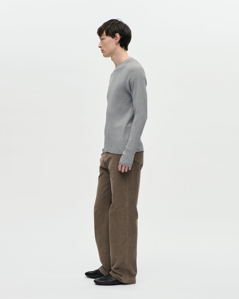 Torso Rib Crew Silco 081 Grey