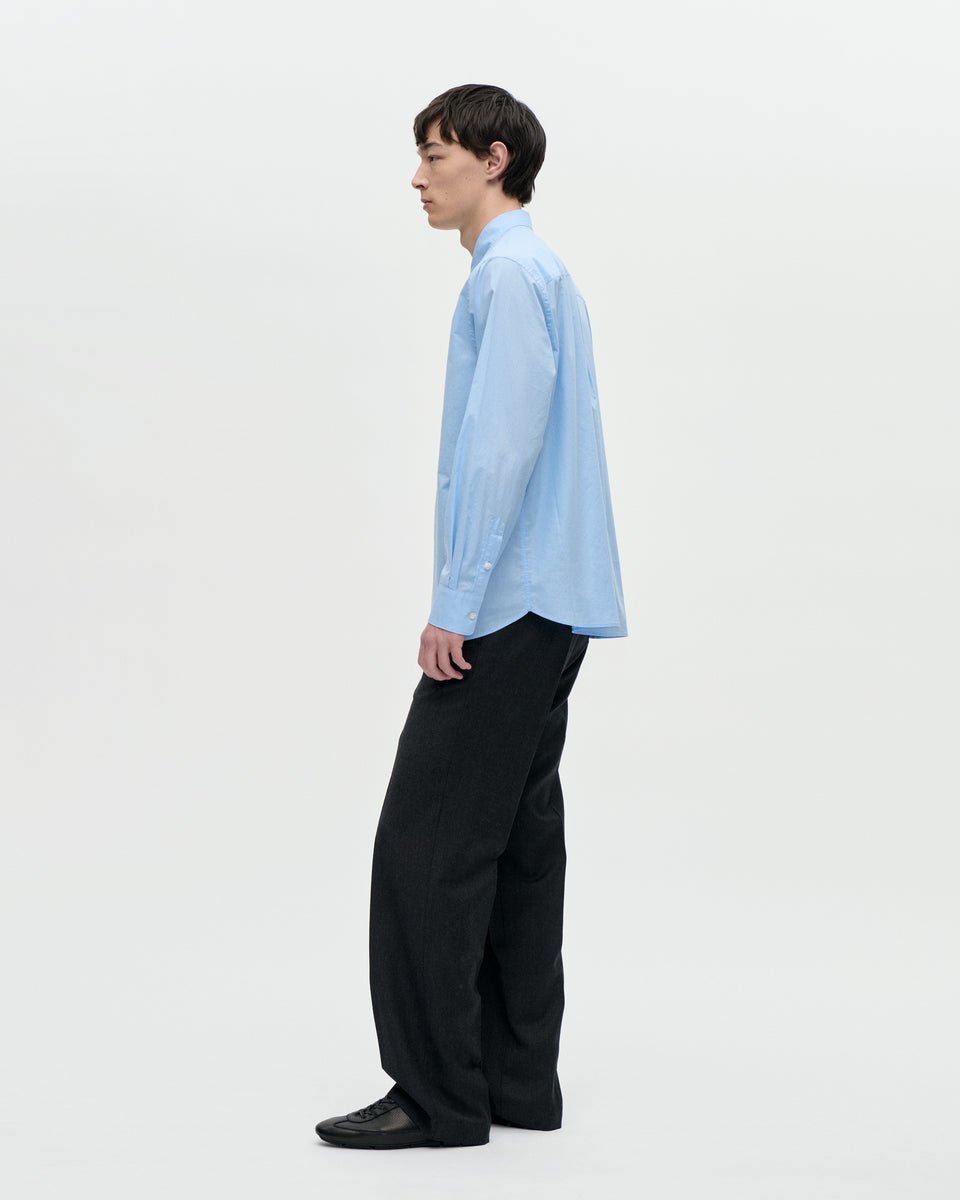 Volume Shirt Wash Cot 052 Sky Blue