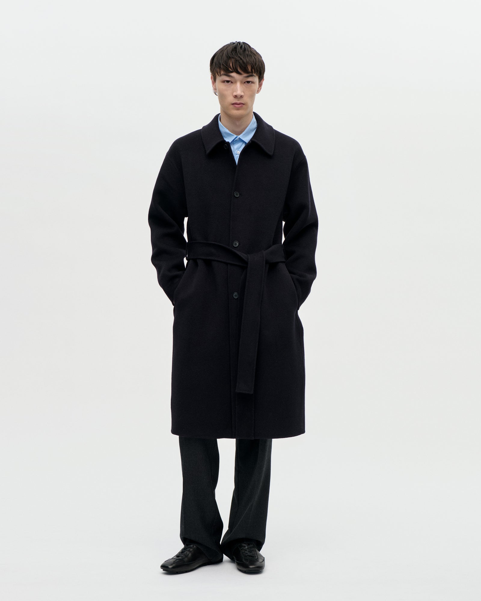 Naval Coat Woolcash 053 Midnight