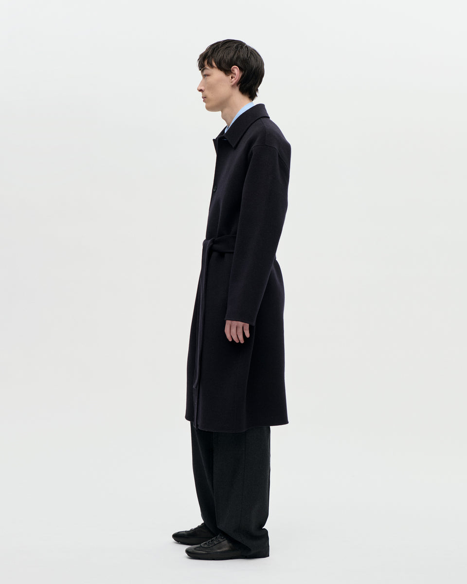 Naval Coat Woolcash 053 Midnight