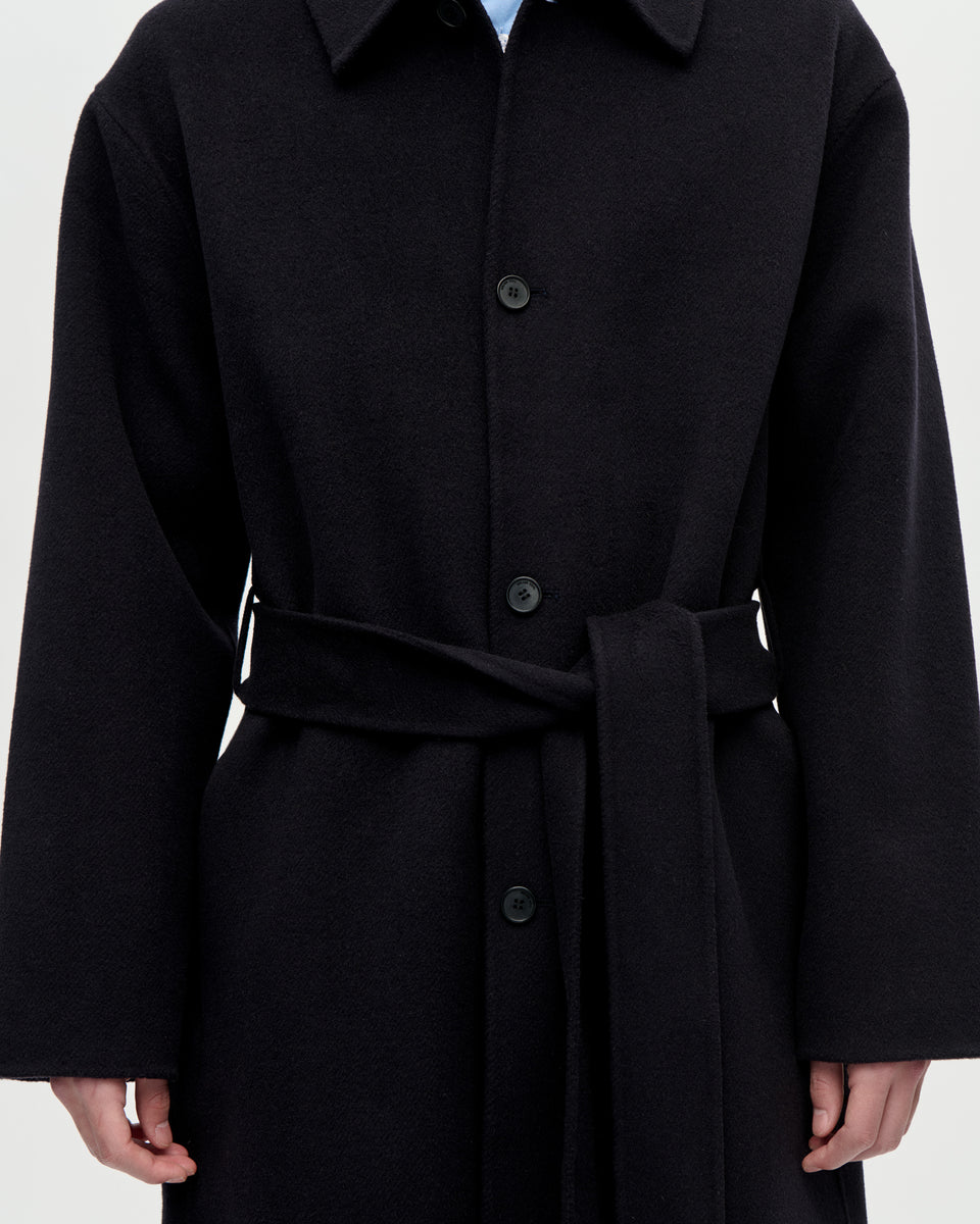 Naval Coat Woolcash 053 Midnight
