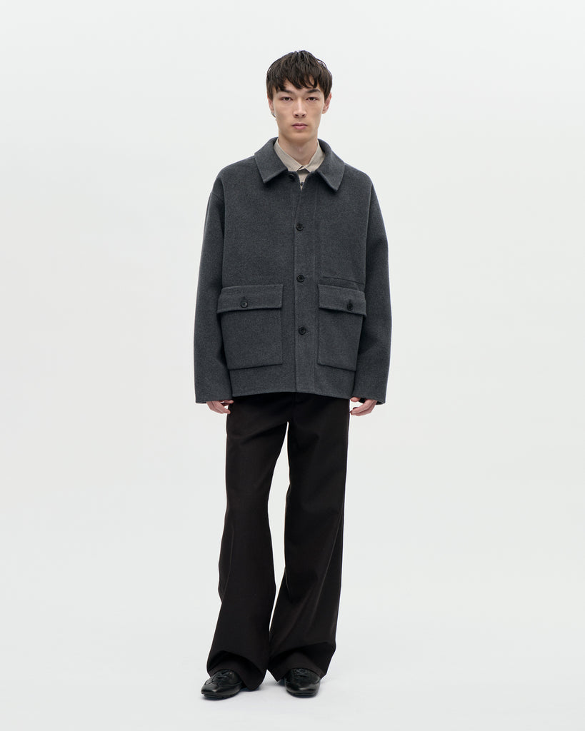 Naval Jacket Woolcash 008 Charcoal