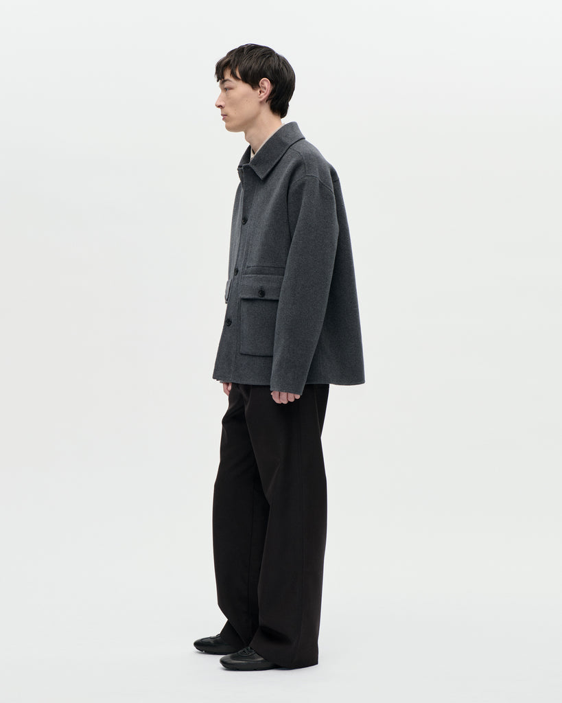 Naval Jacket Woolcash 008 Charcoal