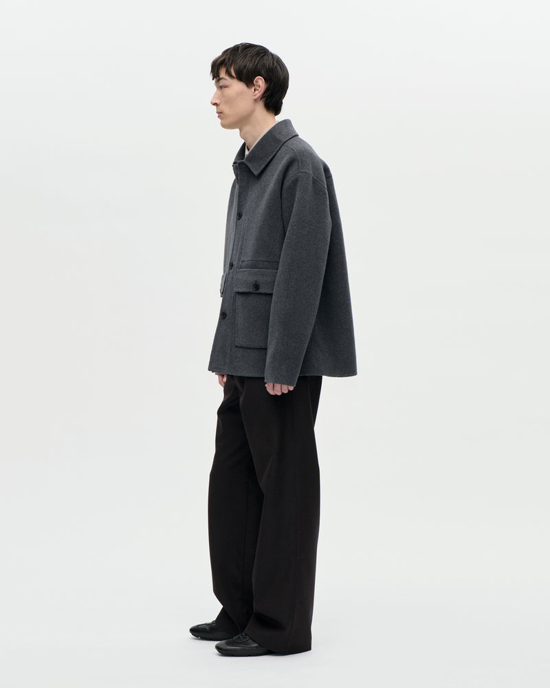 Naval Jacket Woolcash 008 Charcoal