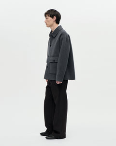 Naval Jacket Woolcash 008 Charcoal