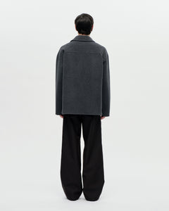 Naval Jacket Woolcash 008 Charcoal