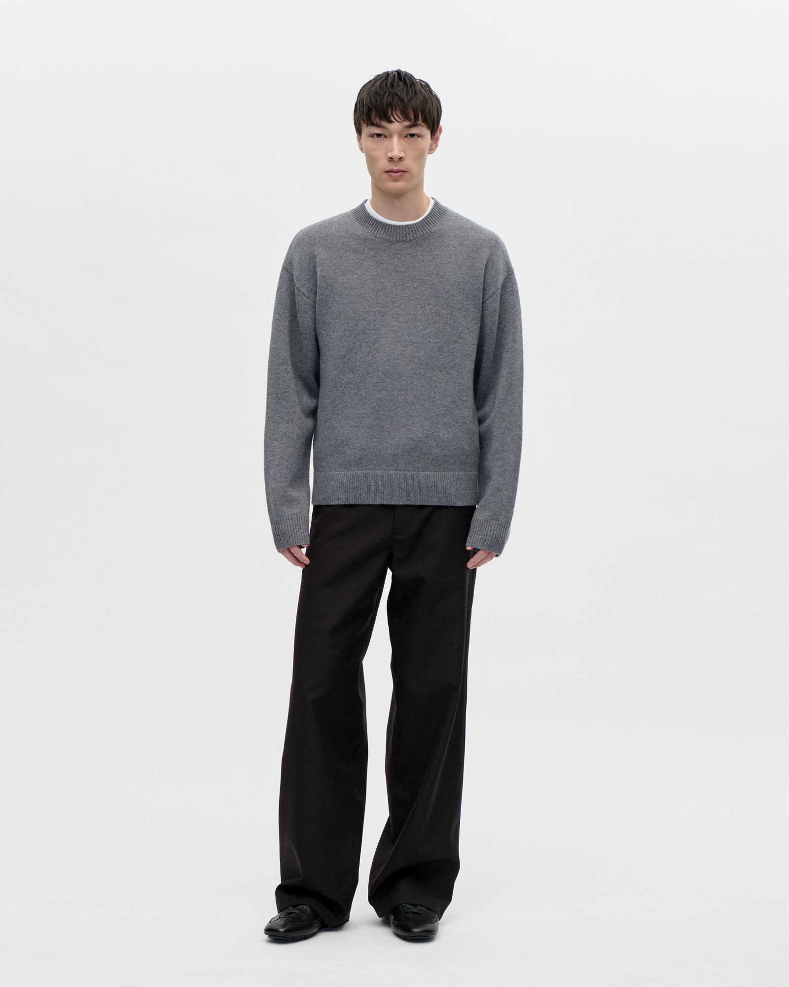 Drop Crew Boiled Wool 081 Grey