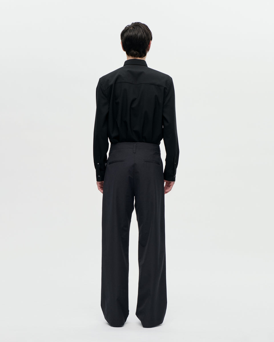 Sargeant Pant Onyx Wool 009 Black