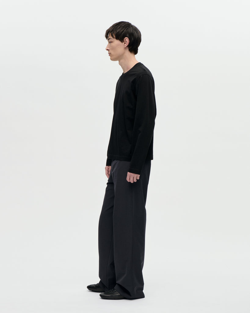 Seam Tee LS 140 009 Black