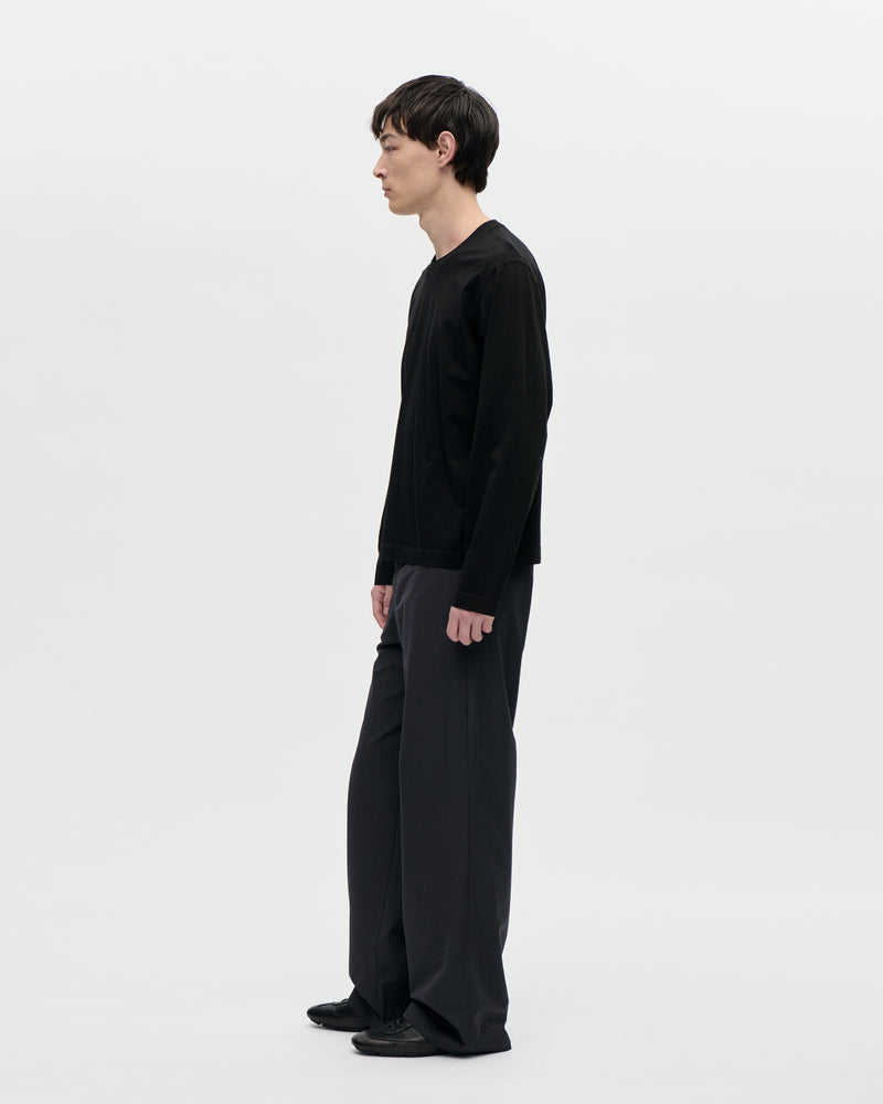 Seam Tee LS 140 009 Black