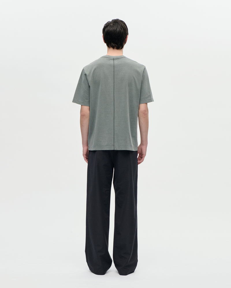 Seam Tee Organic 180 081 Grey