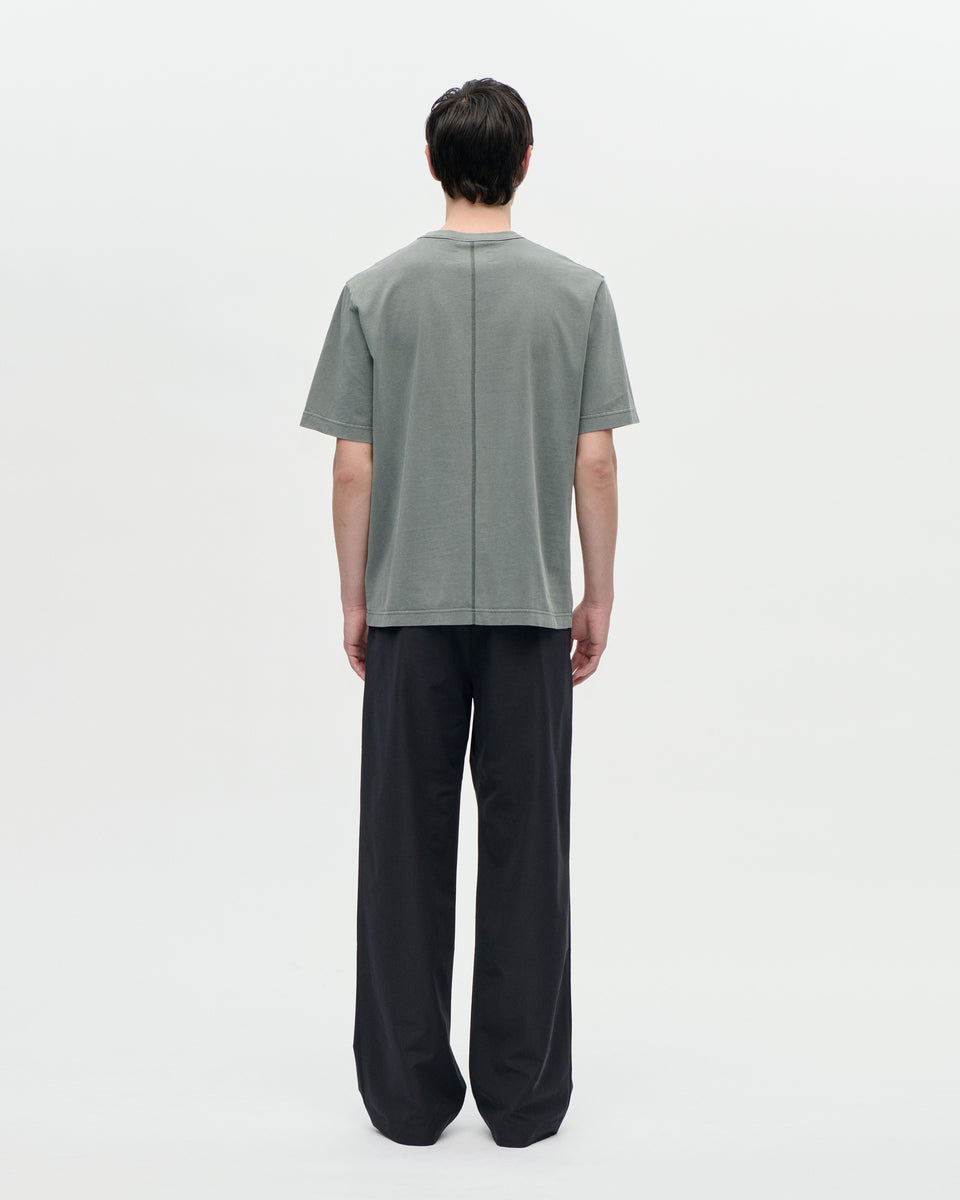 Seam Tee Organic 180 081 Grey
