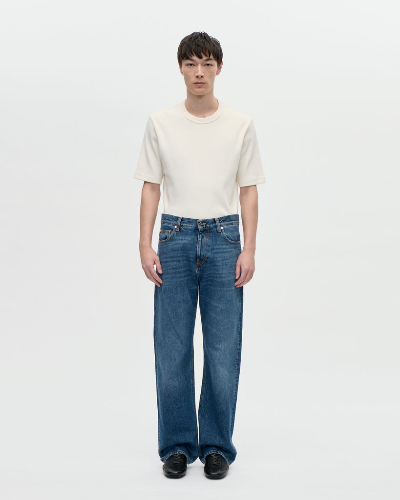 5 Pocket 14 OZ 058 Indigo Bleach